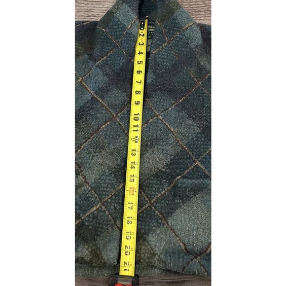 Vintage Ralph Lauren Sweater Green Wool/Hand Knitted - Picture 7 of 9